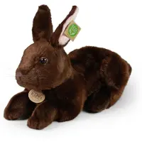 Rappa Braunes Plüschkaninchen, 33 cm, umweltfreundlich