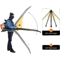OEM Rucksack-Laubbläser, 2,7 kW Leistung, 63 ccm Hubraum, 1,8 L Kraftstofftank, Geräuschpegel 101 dB(A), Luftvolumen 0,3 m³/s