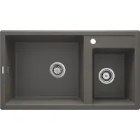 Deante 2-bowl granite sink