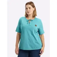 Sheego Halbarmshirt in ozean | Gr.: 48/50