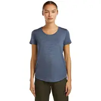Icebreaker Damen T-Shirts/Tanks ku.Arm Da Merino Blend 125 Cool-Lite Sphere SS Scoop Tee