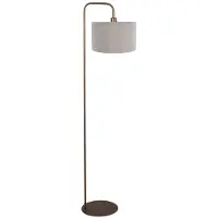 Mexlite Stehlampe - bronze - Forma - metall textil - stehlampe - E27 - 4787BR -