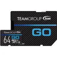 Team Group TGUSDX64GU303, 64 GB, MicroSDXC, Klasse 10, UHS-I, 90 MB/s, 45 MB/s