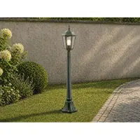 Meine Wunschleuchte LED Wegeleuchte aus Aluminium Grün, Gartenlaterne zur Wegbeleuchtung, Höhe 120cm