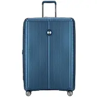 Verage Rome Spinner Gr. L Reisetrolley Koffer mit TSA‑Zahlenschloss – Erweiterbarer Hartschalen‑Koffer.Farbe:Blau