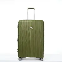 Verage Rome Spinner Gr. L Reisetrolley Koffer mit TSA‑Zahlenschloss – Erweiterbarer Hartschalen‑Koffer.Farbe:lichen green