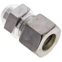 Tameson 20S & 26mm Edelstahl-Kompressionsverschraubung mit Schweißende 250 bar ISO 8434-1