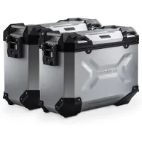 SW-Motech Alukoffer System TRAX ADV 37 / 37 l für BMW S 1000 XR Bj. 2019, Farbe:Silber