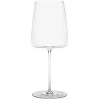 Zafferano Ultraleicht-Gläser für junge Weiß- und Rotweine, modernes quadratisches Design, hochwertiges Kristallglas, 61 cl, 2er-Set, Transparent
