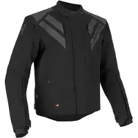 Halvarssons H80 wasserdichte Motorrad Textiljacke, schwarz, 58