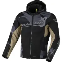 Macna ATRACOR AWS Textiljacke XXXL in grau/schwarz/braun