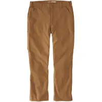 Carhartt Loose Straight Rugged Flex Duck Dungaree brown (BRN) W42 L32