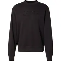 BOSS Sweatshirt, Rundhalsausschnitt, Relaxed Fit, große Logo-Stickerei