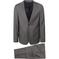 Suitable Faux Uni Suit Wool – Eleganter Grau Anzug