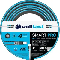 Cellfast 4-lagiger Gartenschlauch SMART PRO ATS 1" 30 m