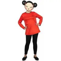 MOM Pucca Mit Maske Kostüm