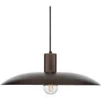 TK Lighting Hängeleuchte Astra, braun, Metall, Ø 41 cm, E27