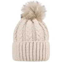 Sterntaler Strickmütze Zopfmuster in natur | Gr.: 49 cm