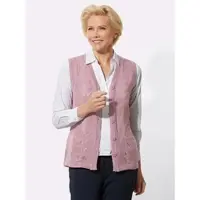 Witt Weiden Strickweste in mauve | Gr.: 48