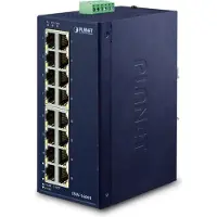 Planet ISW-1600T, Unmanaged, Fast Ethernet (10/100), Wandmontage