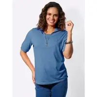 Witt Weiden Poloshirt in mittelblau | Gr.: 46