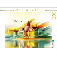 CALVENDO Puzzle Budapest | 1000 Teile Lege-Größe 64 × 48 cm Foto-Puzzle für glückliche Stunden