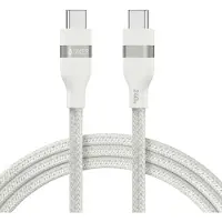 Anker USB-C auf USB-C Kabel (90cm/180cm, 240W, Upcycled-Geflochten) 90cm / Weiß