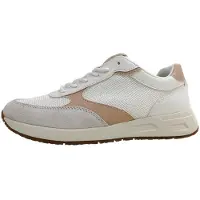 Geox D Bulmya Damenschuhe Schnürschuhe Sportive Weiß Freizeit