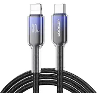 JOYROOM S-A42 C-L BL, 1,2 m, Lightning, USB C, Stecker, Stecker, Schwarz