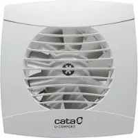 CATA Abluftventilator UC-10 mit Timerfunktion, Ø 10 cm, IP44, 26 dB Geräuschpegel