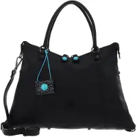 Gabs Leder Handtasche Umhängetasche Thamara Hand Bag Nero schwarz
