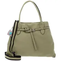 Gabs Leder Schultertasche Umhängetasche Elif TG Shoulder Bag Celadon khaki