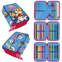 Cerda Paw Patrol Rescue Crew Das gefüllte 3-stöckige Federmäppchen