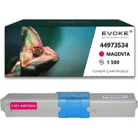 Evoke Toner für OKI 44-301M 44973534 Rot (magenta) | Ersatz für C301dn C321dn MC332dn MC342dn MC342dnw