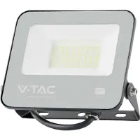 V-TAC LED-Scheinwerfer - Schwarz - 135lm/w - Samsung - IP65 - 30 Watt - 3450 Lumen - 6500K - 5 Jahre