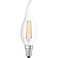 Osram Superstar dimmbare LED-Lampe mit besonders hoher Farbwiedergabe (CRI90) für E14-Sockel, Filament-Optik ,Warmweiß (2700K), 470 Lumen, Ersatz für herkömmliche 40W-Leuchtmittel, dimmbar, 1-er Pack