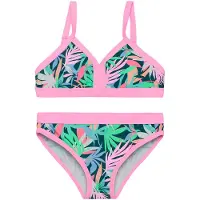 Color Kids - Kid's Junior Bikini AOP - Bikini Gr 134 rosa