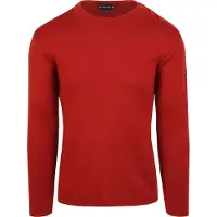 Armor lux Marin Goulenez Pullover Merinowolle Rot