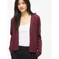 Vila Viril Kurzer Offener Strickjacke