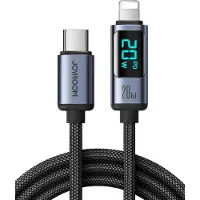 JOYROOM S-CL020A16, 1,2 m, USB C, USB C/Lightning, USB 2.0, 0,48 Gbit/s, Schwarz
