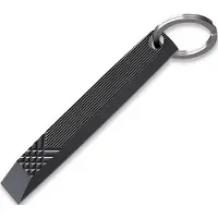 Flytanium Flybar Keychain Prybar - Titanium Black