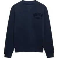 Superdry für Herren. M2014483A Vintage Athletic Tonal Crew Sweatshirt mit Rundhalsausschnitt in Marineblau (XL), Lässig, Baumwolle