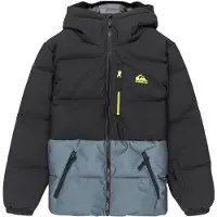 Quiksilver Snowboardjacke "Highland", Kinder, Gr. 14, schwarz, Obermaterial: 100% Polyester., Jacken Snowboardjacke
