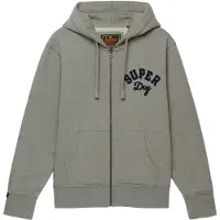 Superdry für Herren. M2014479A Vintage Athletic Sweatshirt grau (S), Lässig, Baumwolle