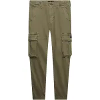 Superdry für Herren. M7011132A Pantalón Core Cargo Pant grün (30/32), Lässig, Baumwolle