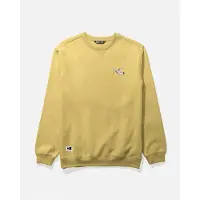 Salty Crew Worn IN Crew Fleece mineral yellow (MINYEL) L