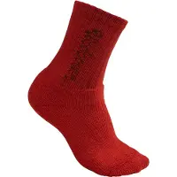 Woolpower - Kids Socks 400 Logo - Multifunktionssocken Gr 28-31 rot
