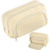 OEM Schreibtischorganizer - Etui mit 4 Fächern - Gepolsteter Pencilcase - Grote Penciltasche - Organizer für Schule - Für den Schreibtisch - Lichtgewicht - Für College und Büro