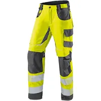 Kuebler Sommerhose REFLECTIQ PSA 2 warngelb/dunkelblau Form 2407 Größe 28K