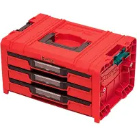 Qbrick System PRO Drawer 3 Werkzeugkiste Profi Expert Red UHD